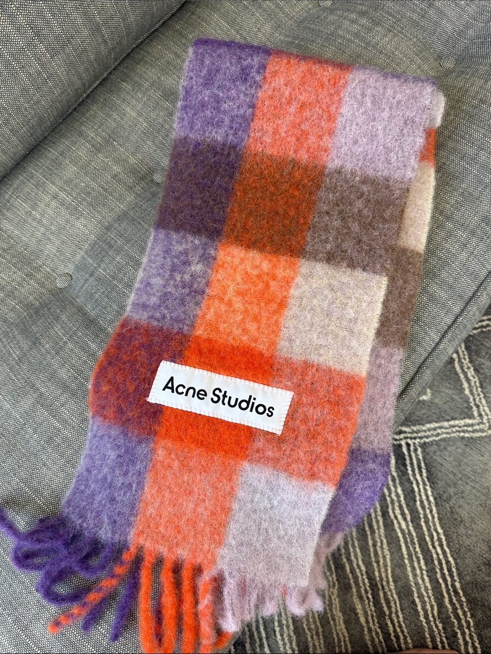 Acne Studios Alpaca Scarf - Picture 3 of 3